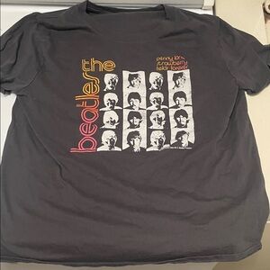 Abercrombie Kids Gray Beatles Graphic Tee